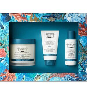 Christophe Robin Hair Detox Scalp Scrub, Shampoo & Conditioner GIFT SET